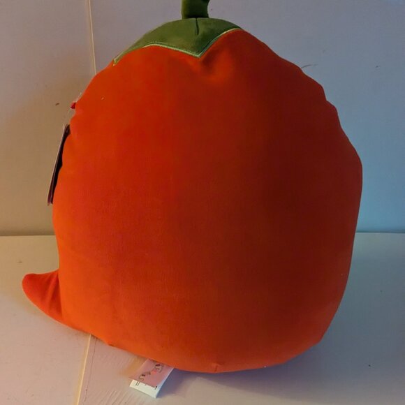 NWT 12" Christo Evil Red Hot Chili Pepper Squishmallows Halloween Plush Goth NEW - Picture 5 of 10